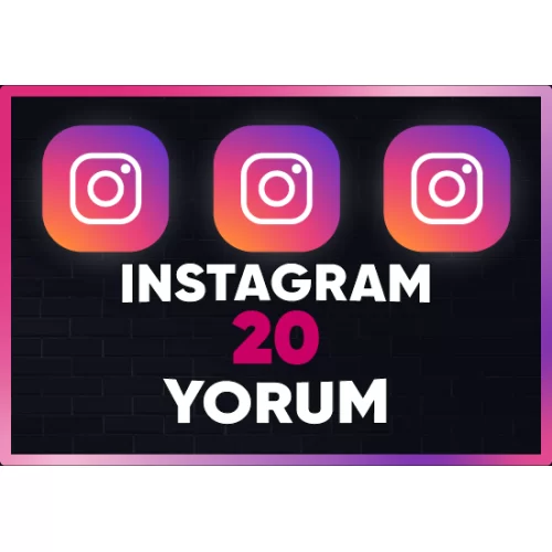  ⚡ GARANTİLİ  İNSTAGRAM 20 YORUM⚡